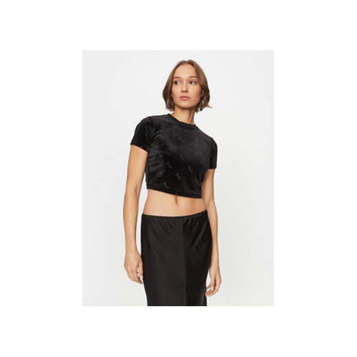 Juicy Couture T-Shirt Kailey JCSSC223421101 Czarny Regular Fit ze sklepu MODIVO w kategorii Bluzki damskie - zdjęcie 168687108