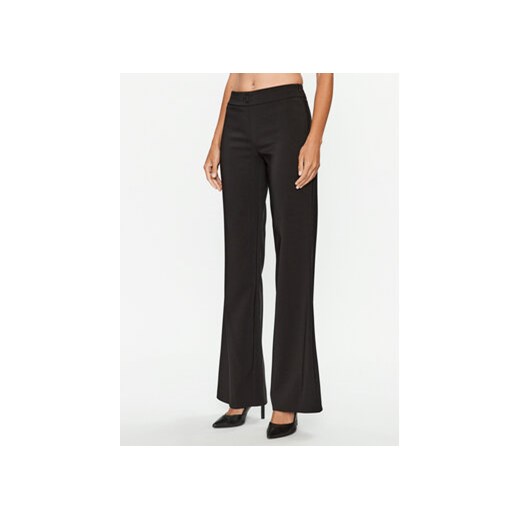 Rinascimento Spodnie materiałowe CFC0115593003 Czarny Relaxed Fit ze sklepu MODIVO w kategorii Spodnie damskie - zdjęcie 168687277