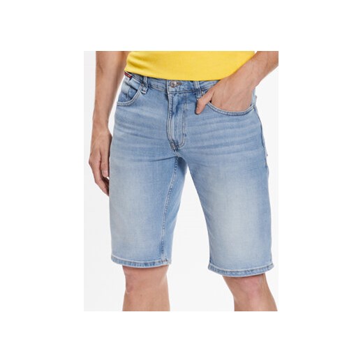Tommy Jeans Szorty jeansowe Ronnie DM0DM16150 Niebieski Relaxed Fit ze sklepu MODIVO w kategorii Spodenki męskie - zdjęcie 168687478