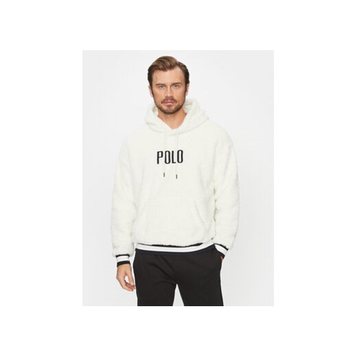 Polo Ralph Lauren Polar 710920251001 Écru Regular Fit ze sklepu MODIVO w kategorii Bluzy męskie - zdjęcie 168687809