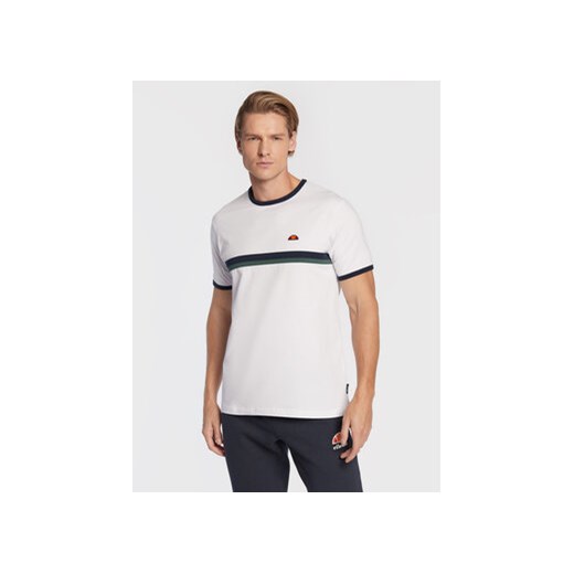 Ellesse T-Shirt Lascio SHP15996 Biały Regular Fit ze sklepu MODIVO w kategorii T-shirty męskie - zdjęcie 168687997