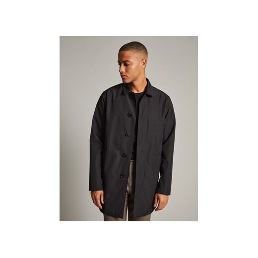 Matinique Płaszcz przejściowy Miles 30204455 Czarny Regular Fit ze sklepu MODIVO w kategorii Płaszcze męskie - zdjęcie 168688125