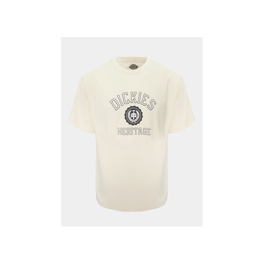 Dickies T-Shirt Oxford DK0A4YFL Écru Regular Fit ze sklepu MODIVO w kategorii T-shirty męskie - zdjęcie 168688137
