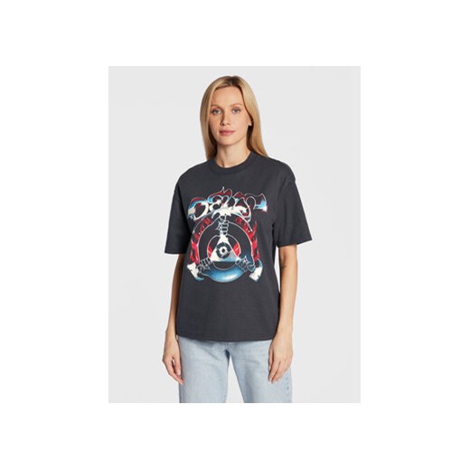 Deus Ex Machina T-Shirt Plunder DLF221542A Szary Oversize ze sklepu MODIVO w kategorii Bluzki damskie - zdjęcie 168688295