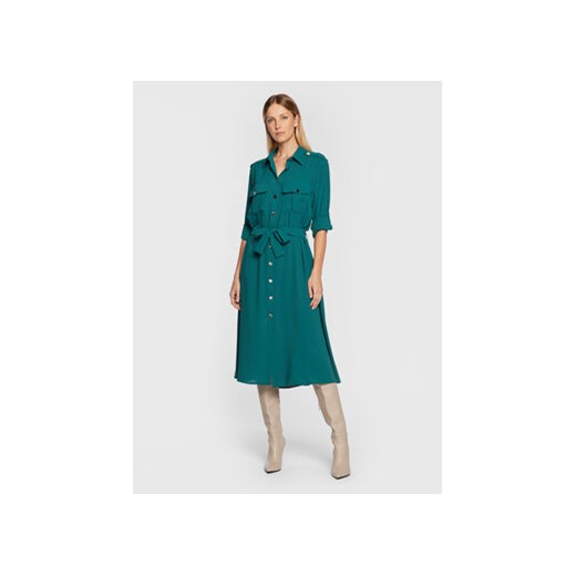 Imperial Sukienka koszulowa ACY3EGW Zielony Regular Fit Imperial S okazyjna cena MODIVO