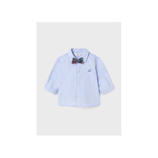 Mayoral Komplet koszula i mucha 2.165 Niebieski Regular Fit ze sklepu MODIVO w kategorii Ubranka do chrztu - zdjęcie 168688546