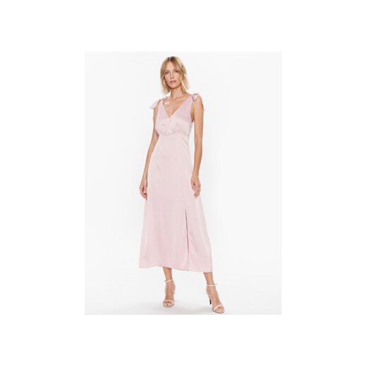 YAS Sukienka koktajlowa 26029756 Fioletowy Standard Fit ze sklepu MODIVO w kategorii Sukienki - zdjęcie 168688585