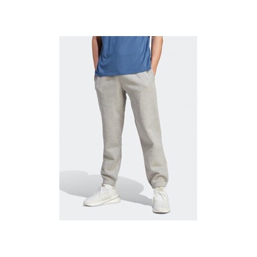 adidas Spodnie dresowe All SZN Fleece IJ6882 Szary Regular Fit ze sklepu MODIVO w kategorii Spodnie męskie - zdjęcie 168688588