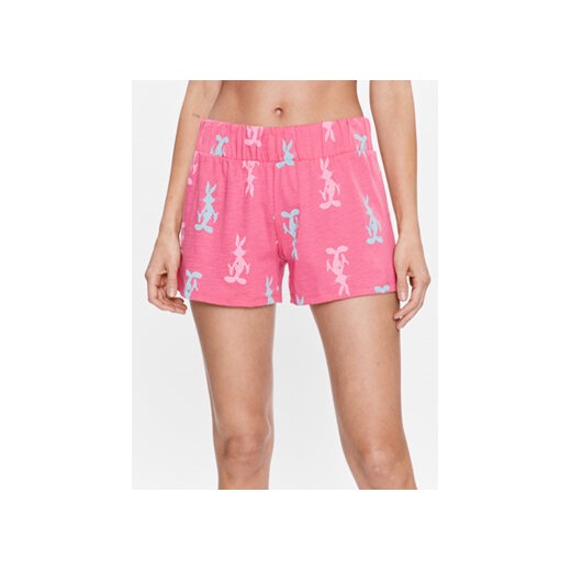 United Colors Of Benetton Szorty piżamowe 3QRV3900D Różowy Regular Fit ze sklepu MODIVO w kategorii Piżamy damskie - zdjęcie 168689229