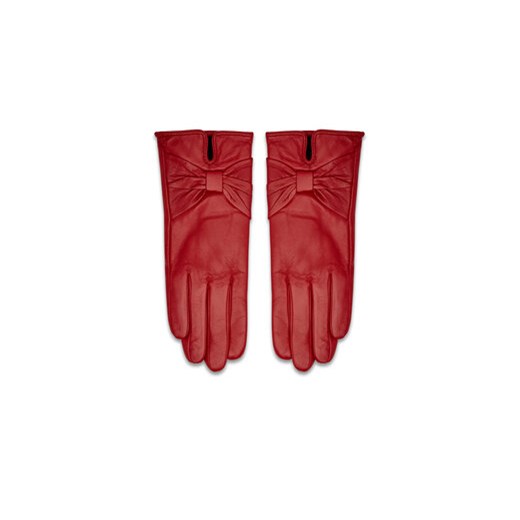 WITTCHEN Rękawiczki Damskie 39-6L-902 Czerwony ze sklepu MODIVO w kategorii Rękawiczki damskie - zdjęcie 168689346