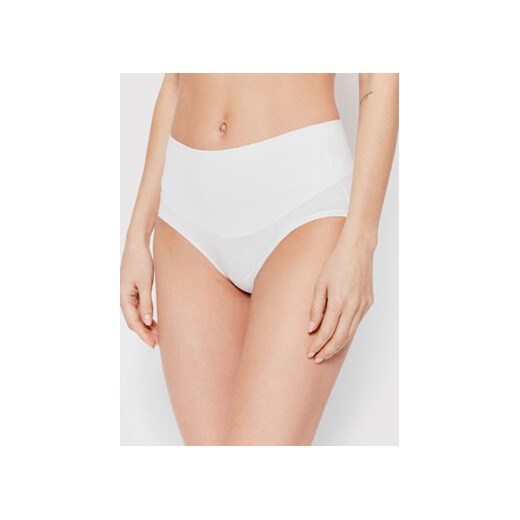 SPANX Figi klasyczne z wysokim stanem Cotton Control 40050R Biały Spanx S MODIVO
