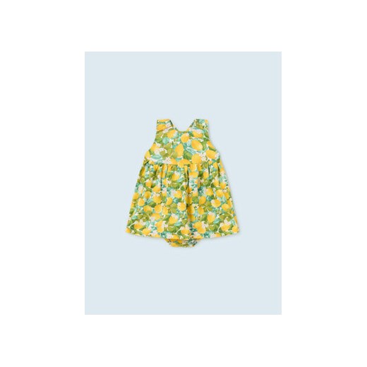 Mayoral Sukienka letnia 1975 Żółty Regular Fit ze sklepu MODIVO w kategorii Sukienki niemowlęce - zdjęcie 168690237