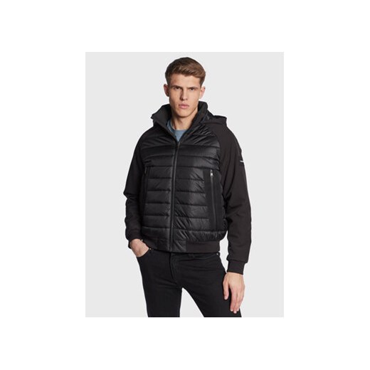 Calvin Klein Kurtka puchowa Essential Mix Media K10K110693 Czarny Regular Fit Calvin Klein L promocja MODIVO