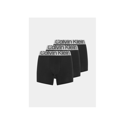Calvin Klein Underwear Komplet 3 par bokserek 000NB3131A Czarny Regular Fit ze sklepu MODIVO w kategorii Majtki męskie - zdjęcie 168690476