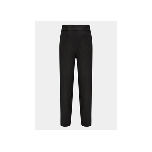 Evoked Vila Spodnie materiałowe Reven 14090395 Czarny Regular Fit ze sklepu MODIVO w kategorii Spodnie damskie - zdjęcie 168690996