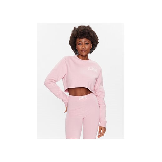 Ellesse Bluza Canleo SGR17860 Różowy Cropped Fit ze sklepu MODIVO w kategorii Bluzy damskie - zdjęcie 168691095