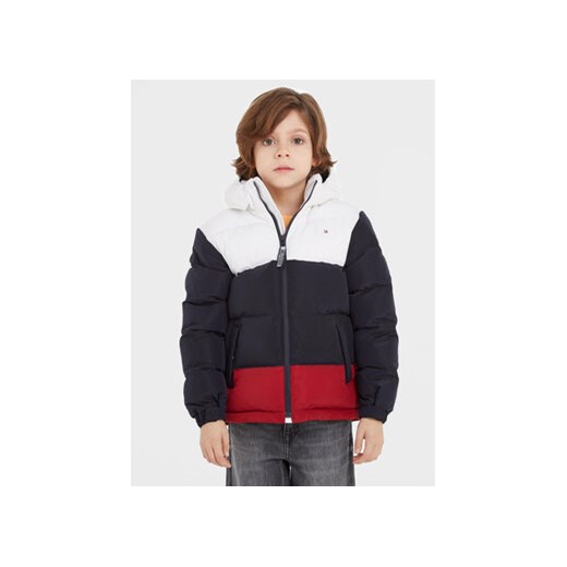 Tommy Hilfiger Kurtka puchowa Alaska KB0KB08601 M Kolorowy Regular Fit Tommy Hilfiger 7Y okazyjna cena MODIVO