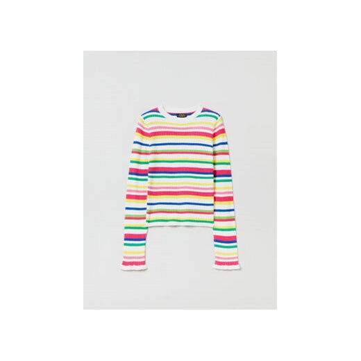 OVS Sweter 1756453 Kolorowy Regular Fit ze sklepu MODIVO w kategorii Swetry dziewczęce - zdjęcie 168691507