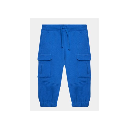 United Colors Of Benetton Spodnie dresowe 3J68GF034 Niebieski Regular Fit ze sklepu MODIVO w kategorii Spodnie chłopięce - zdjęcie 168692125
