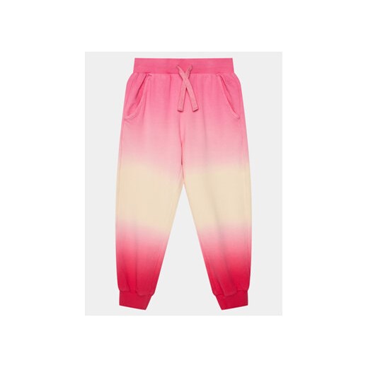 United Colors Of Benetton Spodnie dresowe 3J68CF051 Różowy Relaxed Fit United Colors Of Benetton S MODIVO