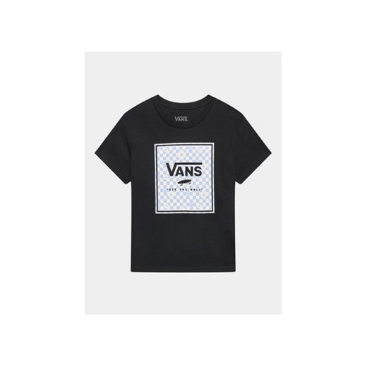 Vans T-Shirt Box Fill Floral Crew VN00078E Czarny Regular Fit ze sklepu MODIVO w kategorii T-shirty chłopięce - zdjęcie 168692447