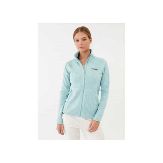 Columbia Polar W Sweater Weather™ Full Zip Zielony Regular Fit ze sklepu MODIVO w kategorii Bluzy damskie - zdjęcie 168692868