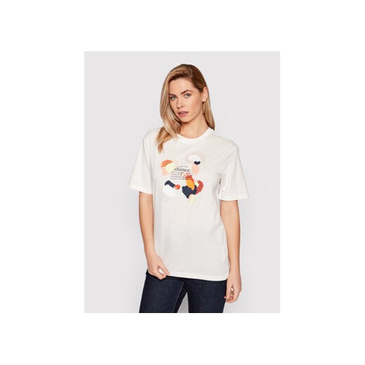 s.Oliver T-Shirt 2111768 Biały Loose Fit XL MODIVO