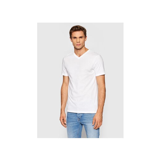 United Colors Of Benetton T-Shirt 3U53J4231 Biały Regular Fit ze sklepu MODIVO w kategorii T-shirty męskie - zdjęcie 168693495