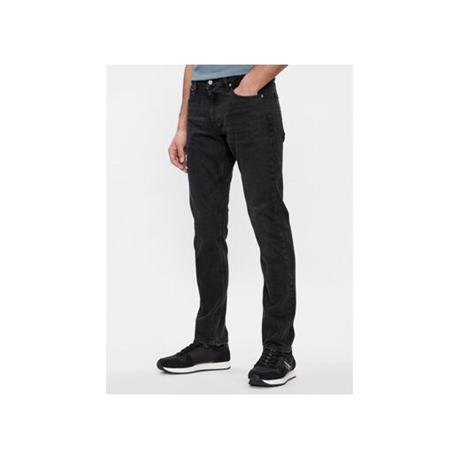Calvin Klein Jeans Jeansy J30J324192 Czarny Slim Fit ze sklepu MODIVO w kategorii Jeansy męskie - zdjęcie 168694275