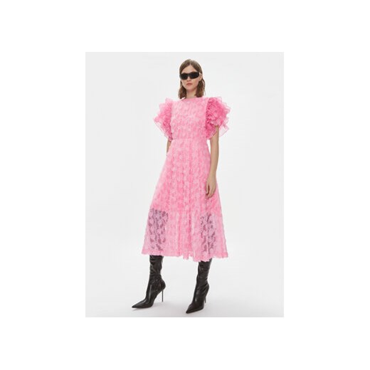 Custommade Sukienka koktajlowa Lilibet 999317483 Różowy Regular Fit ze sklepu MODIVO w kategorii Sukienki - zdjęcie 168694838