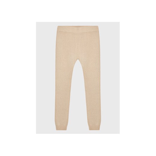 Birba Trybeyond Spodnie dzianinowe 999 52177 Beżowy Slim Fit ze sklepu MODIVO w kategorii Spodnie dziewczęce - zdjęcie 168695339