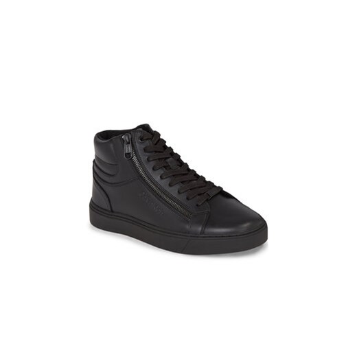 Calvin Klein Sneakersy High Top Lace Up W/Zip Rubb HM0HM01269 Czarny Calvin Klein 44 okazja MODIVO