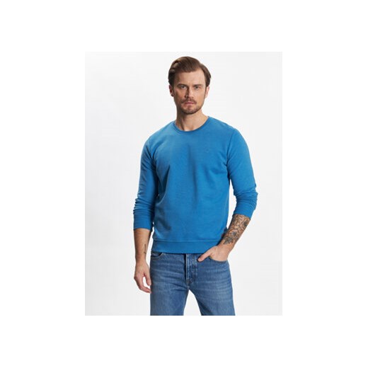 Volcano Bluza B-Andy M01045-S23 Niebieski Regular Fit ze sklepu MODIVO w kategorii Bluzy męskie - zdjęcie 168695619