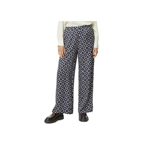 Marc O'Polo Spodnie materiałowe 308 1167 10195 Granatowy Relaxed Fit ze sklepu MODIVO w kategorii Spodnie damskie - zdjęcie 168695787
