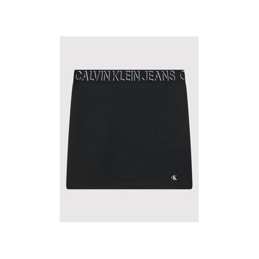 Calvin Klein Jeans Spódnica IG0IG01192 Czarny Regular Fit 12Y okazja MODIVO
