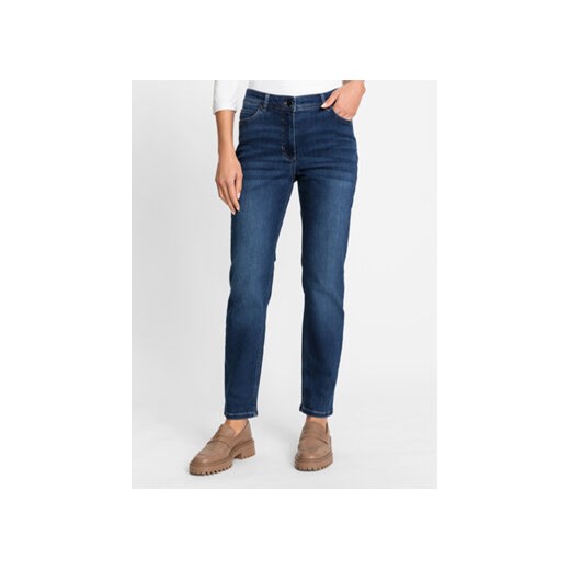 Olsen Jeansy 14002108 Granatowy Regular Fit ze sklepu MODIVO w kategorii Jeansy damskie - zdjęcie 168695847