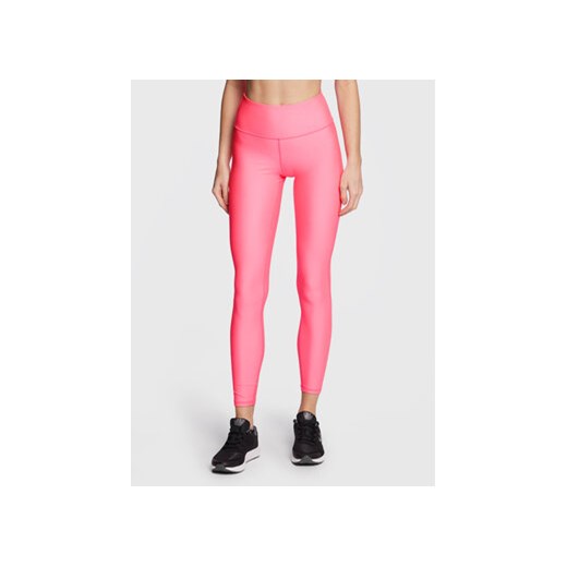Under Armour Legginsy HeatGear® 1376327 Różowy Slim Fit ze sklepu MODIVO w kategorii Spodnie damskie - zdjęcie 168696115