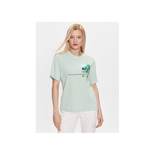 s.Oliver T-Shirt 2130597 Zielony Loose Fit ze sklepu MODIVO w kategorii Bluzki damskie - zdjęcie 168696305