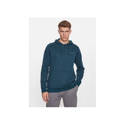 Columbia Bluza Trek™ Hoodie Niebieski Regular Fit ze sklepu MODIVO w kategorii Bluzy męskie - zdjęcie 168696315