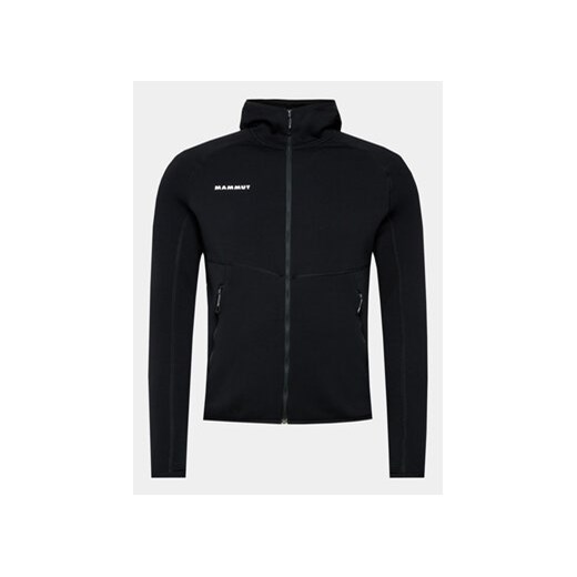Mammut Bluza Aconcagua Ml Hooded Jacket 1014-04281-0001-115 Czarny Athletic Fit ze sklepu MODIVO w kategorii Bluzy męskie - zdjęcie 168696508