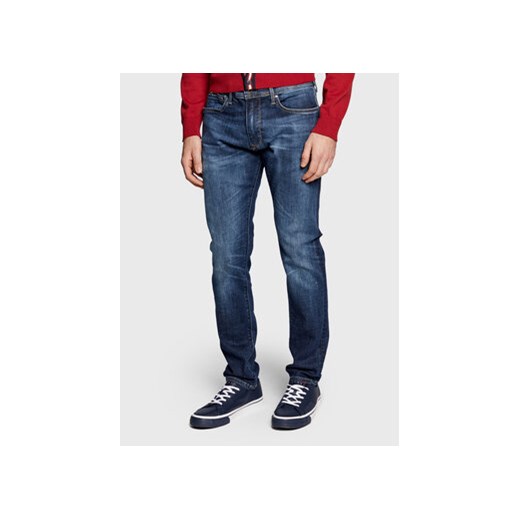 Pepe Jeans Jeansy Stanley PM206326 Niebieski Taper Fit Pepe Jeans 30_32 MODIVO