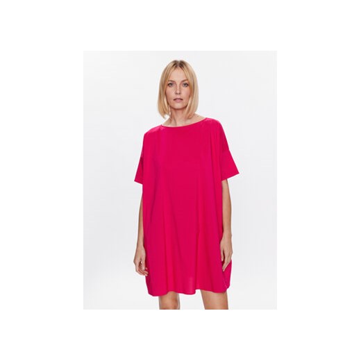 Liviana Conti Sukienka codzienna L3SK25 Różowy Relaxed Fit ze sklepu MODIVO w kategorii Sukienki - zdjęcie 168696715