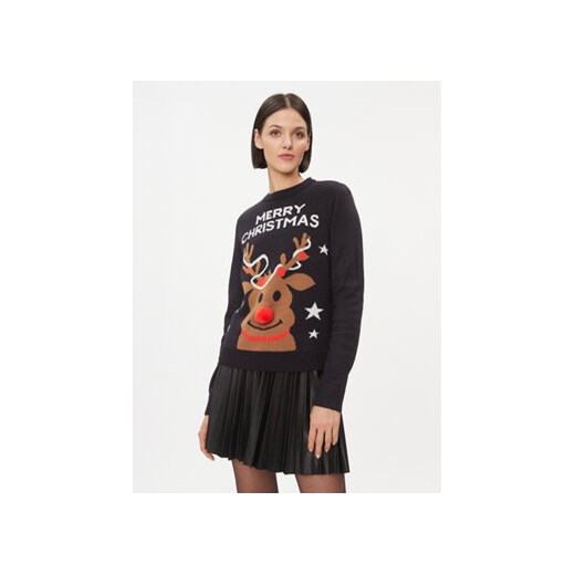 ONLY Sweter 15302956 Granatowy Regular Fit ze sklepu MODIVO w kategorii Swetry damskie - zdjęcie 168696848