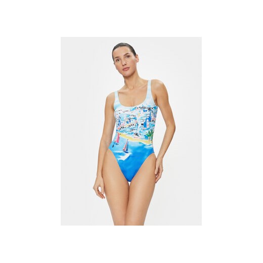 Polo Ralph Lauren Strój kąpielowy 21486410 Niebieski ze sklepu MODIVO w kategorii Stroje kąpielowe - zdjęcie 168697187
