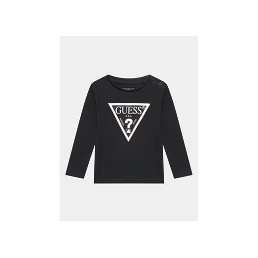 Guess Bluzka K84I18 K8HM0 Czarny Regular Fit ze sklepu MODIVO w kategorii T-shirty chłopięce - zdjęcie 168697199
