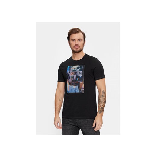 Boss T-Shirt TeMemory 50503553 Czarny Regular Fit ze sklepu MODIVO w kategorii T-shirty męskie - zdjęcie 168697709