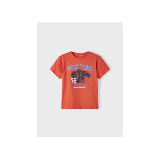 NAME IT T-Shirt 13213230 Pomarańczowy Regular Fit ze sklepu MODIVO w kategorii T-shirty chłopięce - zdjęcie 168697889