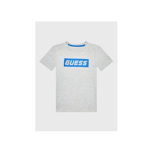 Guess T-Shirt L2BI33 K8FQ4 Szary Regular Fit ze sklepu MODIVO w kategorii T-shirty chłopięce - zdjęcie 168697908