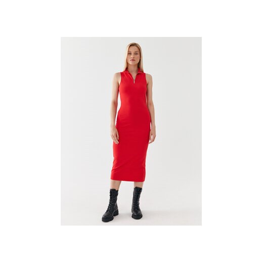 Hugo Sukienka codzienna Nerie 50482713 Czerwony Slim Fit ze sklepu MODIVO w kategorii Sukienki - zdjęcie 168698136