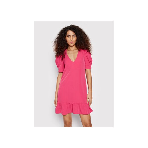 Silvian Heach Sukienka codzienna PGP22250VE Różowy Regular Fit ze sklepu MODIVO w kategorii Sukienki - zdjęcie 168698289